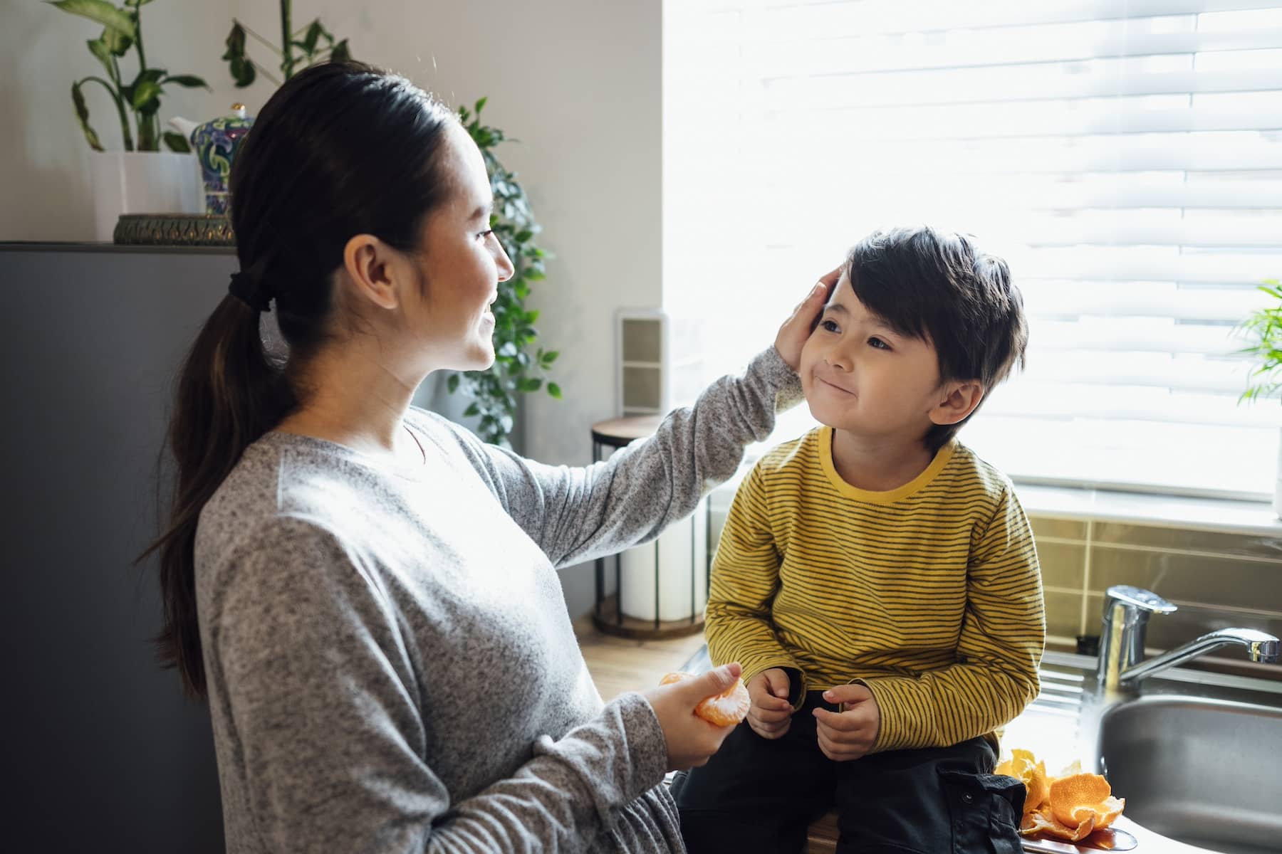 Women with child